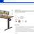 New in Box 55" Electric Adjustable Height Stand up Desk - 3 Presets 2 thumbnail