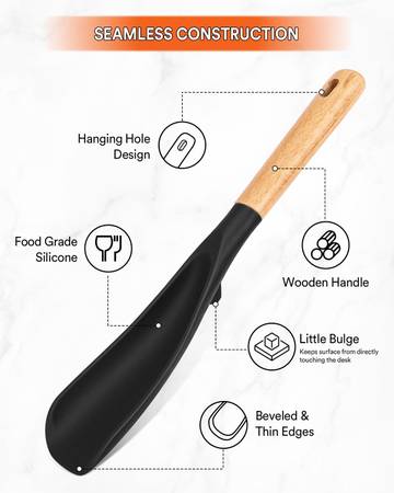 Cooking Spoon for Nonstick Cookwares, Great for Cooking and Serving St 1