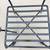 Black Wrought iron patio chairs - set of 2 5 thumbnail