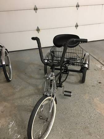 Rare twenty inch three wheel rat rod swap meet bike 1