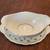 Vintage Theodore Haviland  Gravy Dish | Pink Roses Gold Trim 2 thumbnail