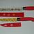 PIONEER WOMAN DECORATED 7 KNIFE SET WITH COVERS & CUTTING BOARD 4 thumbnail