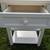 Pottery Barn White Side Table Nightstand, Beadboard 7 thumbnail