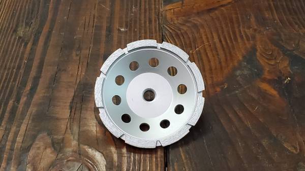 5" Diamond Cupwheel for concrete 1