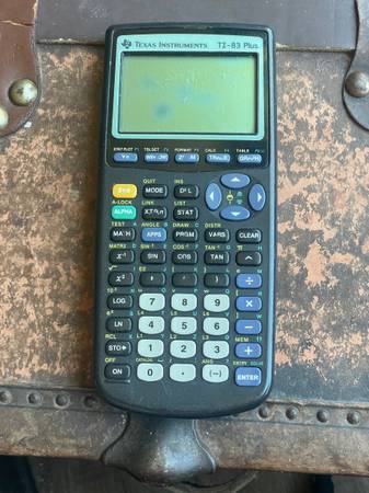 Texas Instruments TI-83 calculator 1