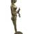 Vintage Bronze Statue Of Hindu Goddess Parvati with Parrot Beauty Love 8 thumbnail