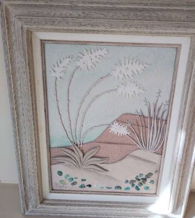 Original Susan Popko sand painting 1