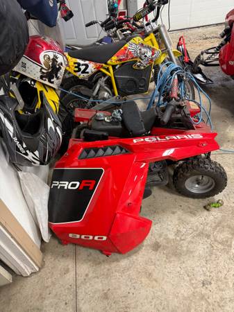 2011 Polaris Rush Pro R.  Low miles, many add ons.  SLP Pipe Mod, GBC 1