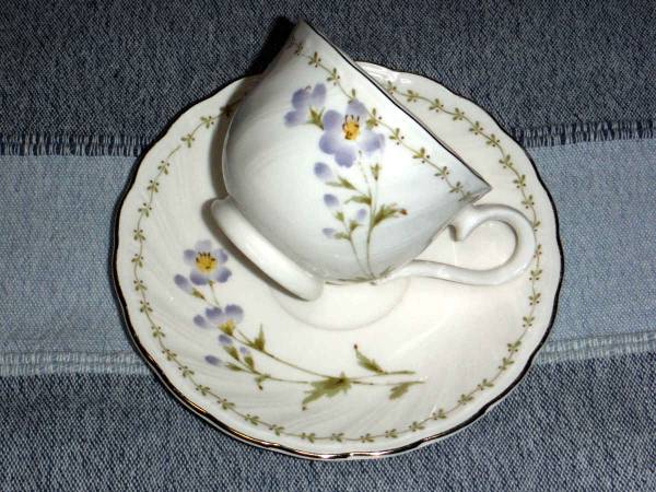 Small cup saucer set 1