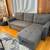 Sectional sleeper sofa couch with USB charging station 4 thumbnail