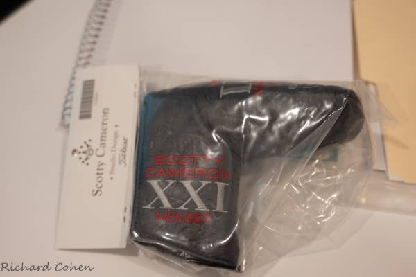 Scotty Cameron Covers, Cashbag and Water Bottle 1