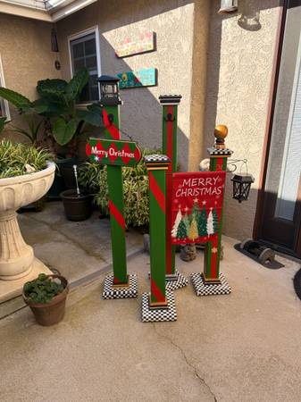 Whimsy Christmas Poles 1
