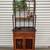 Cool Small Space Wood Display / Storage Cabinet - Newly Refinished 1 thumbnail