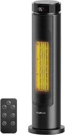 1500W Portable Electric Heater with Remote, 5 Modes, 12H Timer, NEW 1