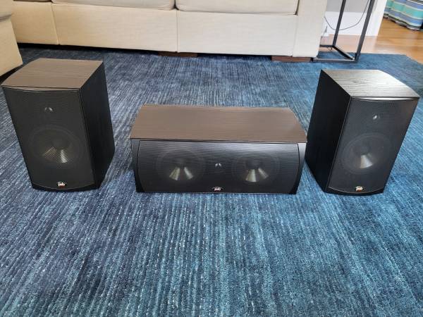 Used PSB Alpha Speaker Set (Left, Right, Center) 1