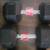 Dumb bells solid set weights nice 3 thumbnail