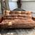 Brown convertible sofa bed with futon mattress 1 thumbnail