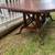 Beautiful Solid Wood Dining Table / work table, carved detailed base, 5 thumbnail