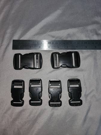 NEW Replacement buckles 1.5" and 1" Military grade 1