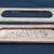 Vintage Red Brass Letter/Mail Slot with Backplate 10" W x 2 3/4" T 5 thumbnail