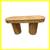Studio Ellison Liza Oval Rattan Console Table 1 thumbnail