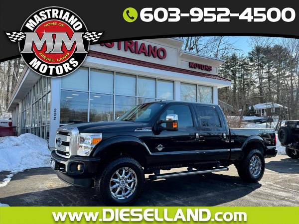 2014 Ford Super Duty F-250 F250 F 250 SRW 4X4 PLATINUM 6.7L POWERSTROKE DIESEL N 1