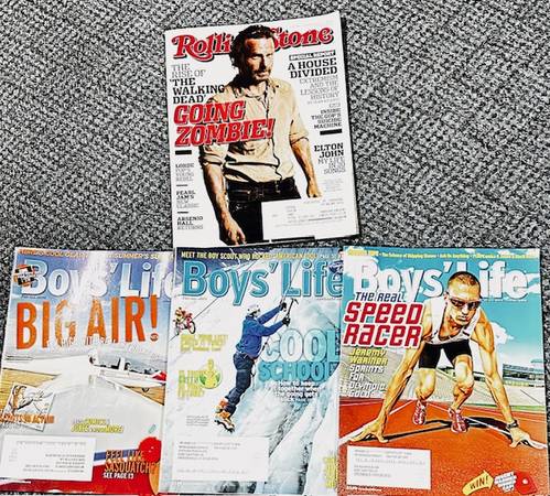 three Boys Life magazines 1