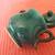 Cheery deep teal lidded vintage sugar bowl marked Made in England 5 thumbnail