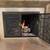 Heavy-Duty Wrought Iron Fireplace Doors – Custom Rustic Design 3 thumbnail