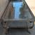 SOLID METAL AND GLASS COFFEE TABLE + MATCHING END TABLE 2 thumbnail