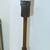 ANTIQUE HAND CRAFTED WOOD STICK HOBBY HORSE ON WEELS - 38" TALL 8 thumbnail