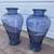 Vase * Blue Glass * Handmade 12 thumbnail