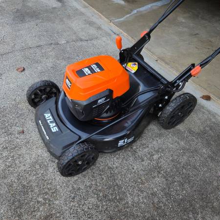 Atlas Self Propelled Mower (MOWER ONLY NO BATTERY) 1