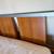 Scandinavian style double full platform bed frame, highboy nightstands 2 thumbnail