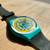 Keith Haring Swatch Green Earth - Vintage 1980s 10 thumbnail