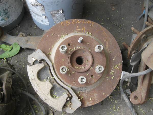 05 envoy left spindle if needed have caliper & rotor 1