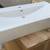 Vanity Top White Porcelain with Integrated Bowl New Unused OS 1 thumbnail