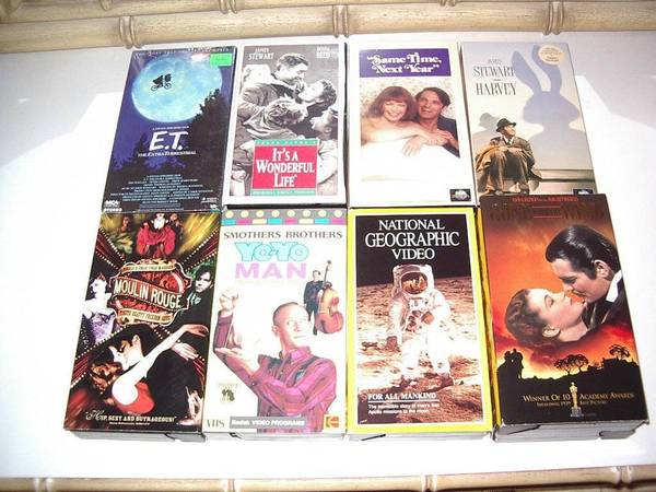 VHS Tapes includes All Shown! 1