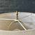 Mid-Century Modern Twisted Crystal Glass Table Lamp, c.1960’s 3 thumbnail