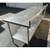 30” x 108” Solid Stainless Steel Worktable 2 thumbnail