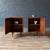 Pair of Mid-Century Modern Geometric Night Stands, c.1960’s 3 thumbnail