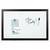 Quartet Magnetic Dry-Erase Whiteboard – 24” x 36”, Black Frame 3 thumbnail