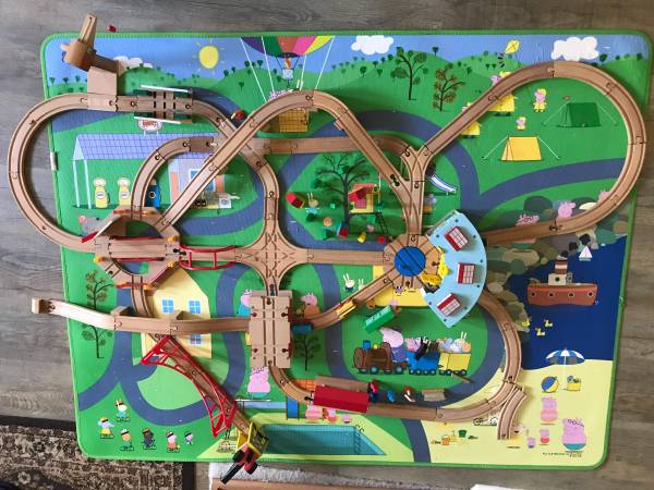 Wood train set 1