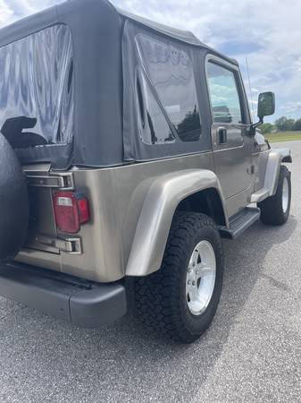 2003 JEEP WRANGLER SAHARA syk 151-24 - $13.900 (ATHENS)63470892516355123