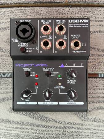 Art Project Series Mini USB Recording Mixer - musical instruments
