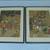 Asian Children Playing Oil Painting Framed Set 2 thumbnail