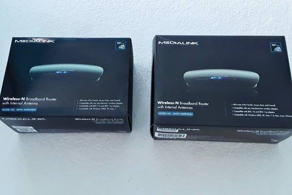 2 Media Link Routers 1