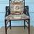 Classic Hollywood Regency Faux Bamboo Armchair 19 thumbnail