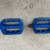 Vintage 80’s bmx cruiser blue anodized parts 13 thumbnail