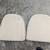 2 Striped Seat Cushions pink white patio chair outdoor pad reversible 2 thumbnail